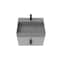 Castello Usa Amazon 24-inch Gray Vanity Set with Gray Top and Black Handles CB-MC-24G-BL-2056-GR - alternate 5